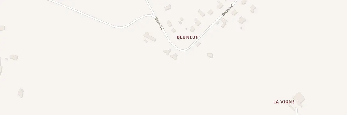Plan de Beuneuf à Ruca
