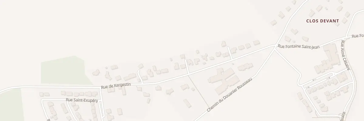 Plan du 28 Rue de Kergestin à Herbignac