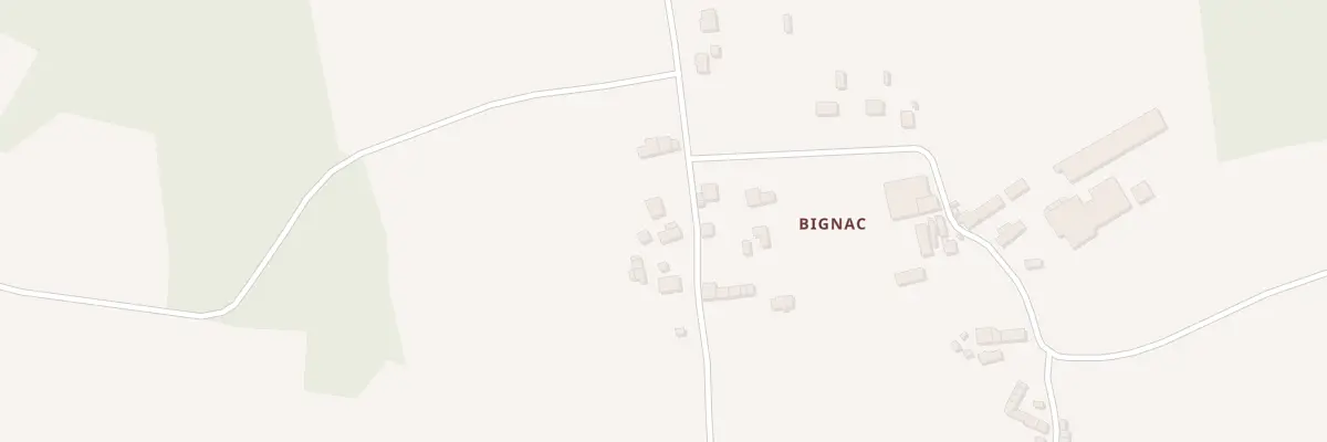 Plan du 5292 Bignac à Saint-Congard