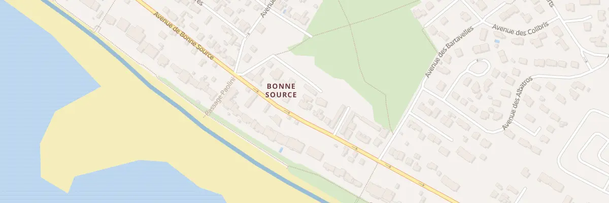 Plan du 107 Av de Bonne Source à Pornichet