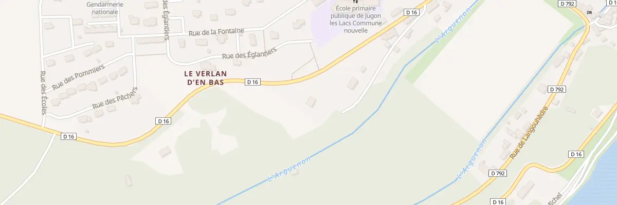 Plan du 6 Ven des Courtillons à Jugon-les-Lacs