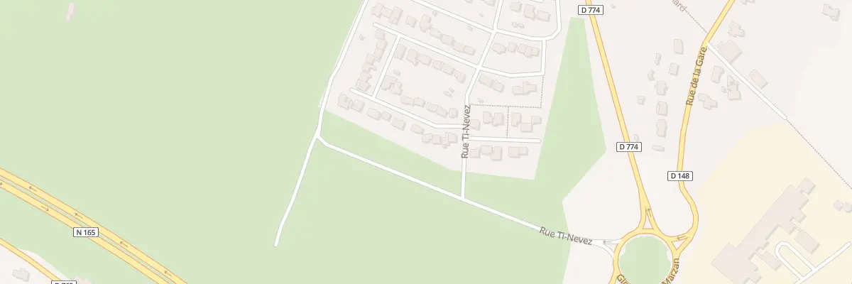 Plan du 7 Rue des Soeurs Goadec à Marzan