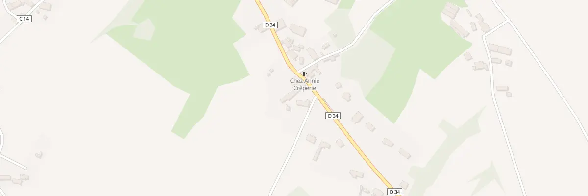 Plan du 6137 La Teusse à Plévenon