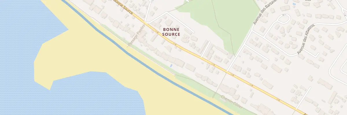Plan du 98 Av de Bonne Source à Pornichet