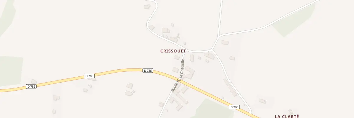 Plan du 75 Crissouët à Pléboulle