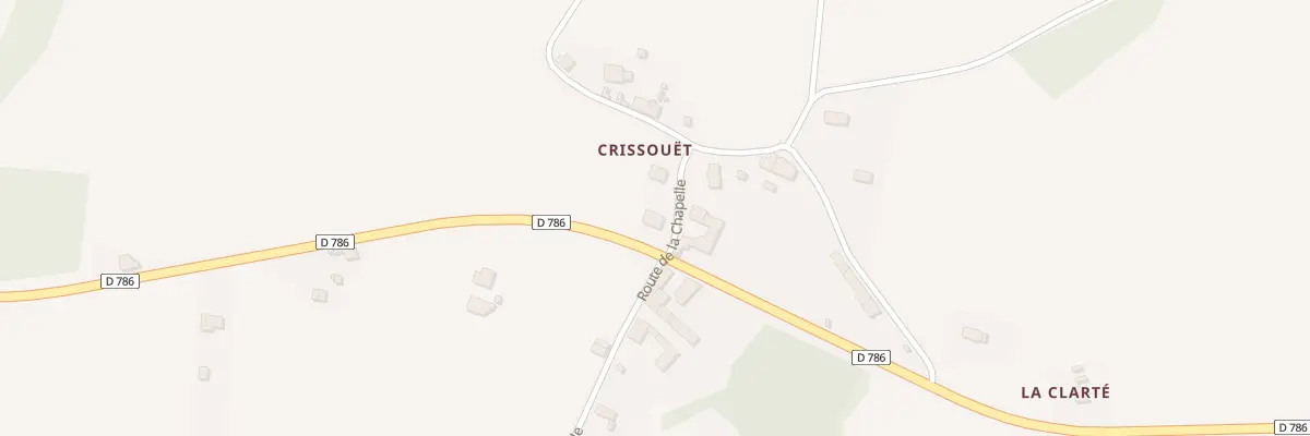 Plan du 73 Crissouët à Pléboulle