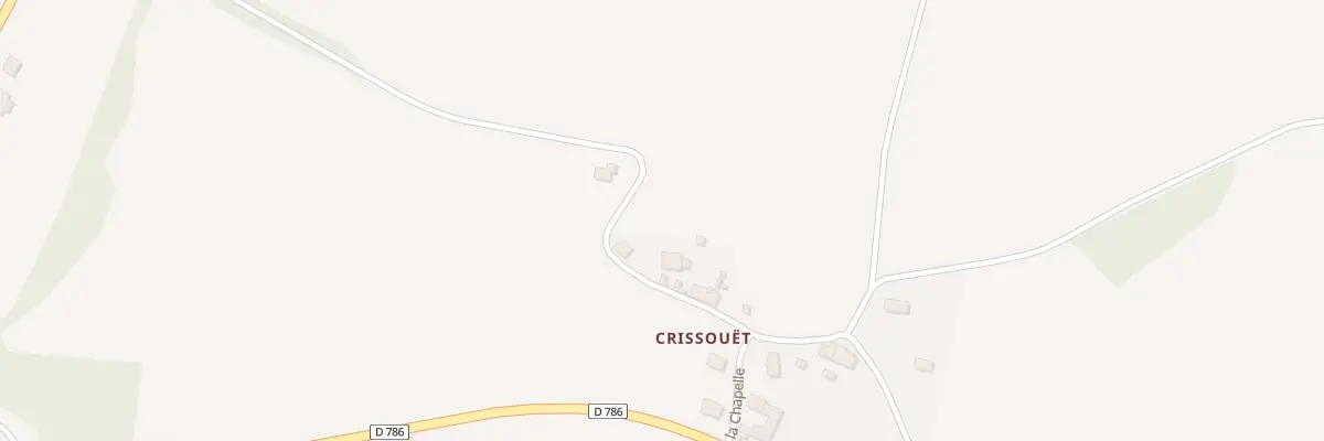 Plan du 79 Crissouët à Pléboulle