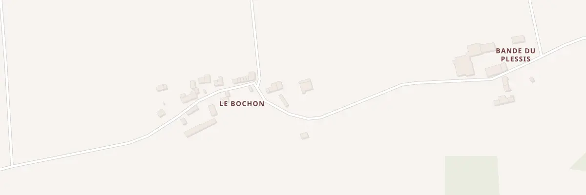 Plan du 5274 Le Bochon à Caro
