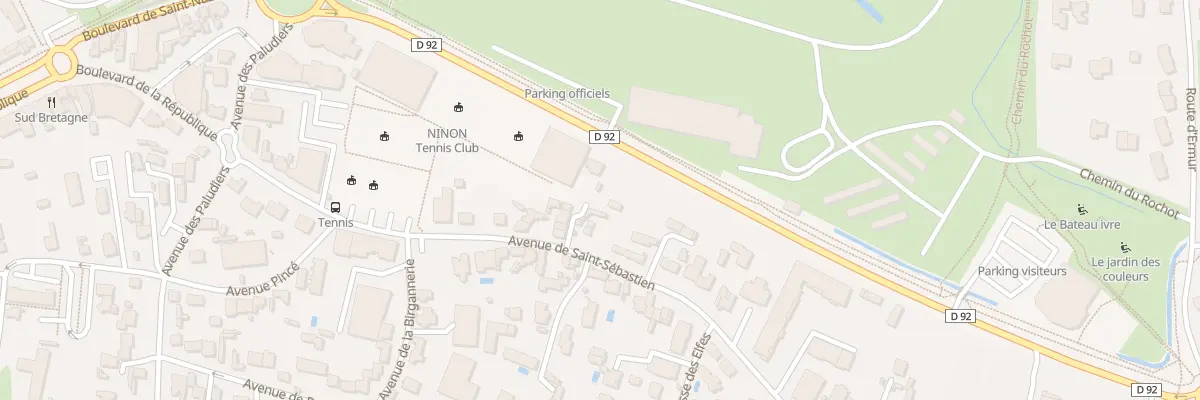 Plan du 9023 La Villes Liron à Pornichet