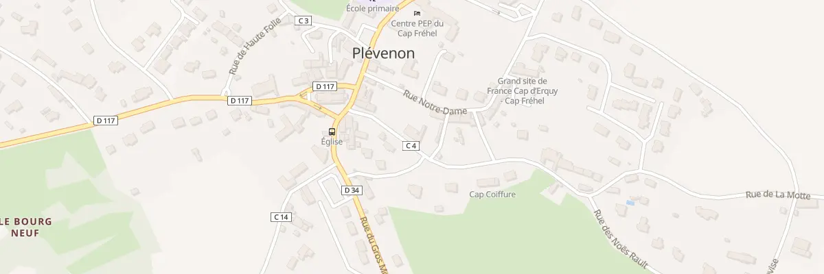 Plan du 5 Rue du Freschet à Plévenon