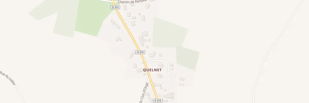 Plan du 5233 Quelnet à Férel