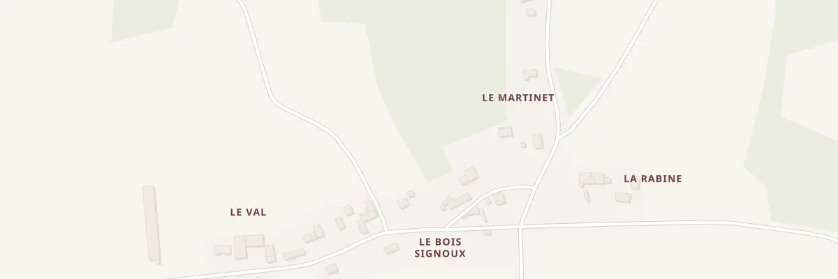 Plan du 5332 Le Bois Signoux à Campénéac