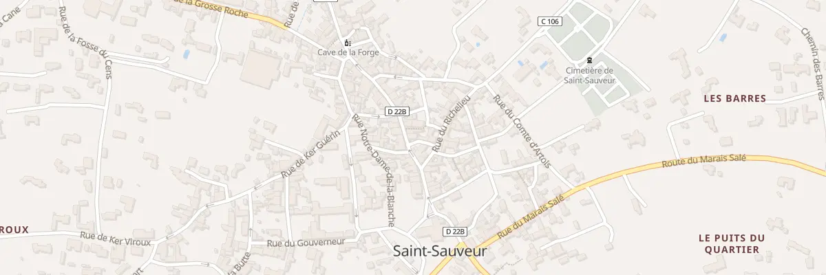Plan du 55 Rue du général leclerc à L’Île-d’Yeu