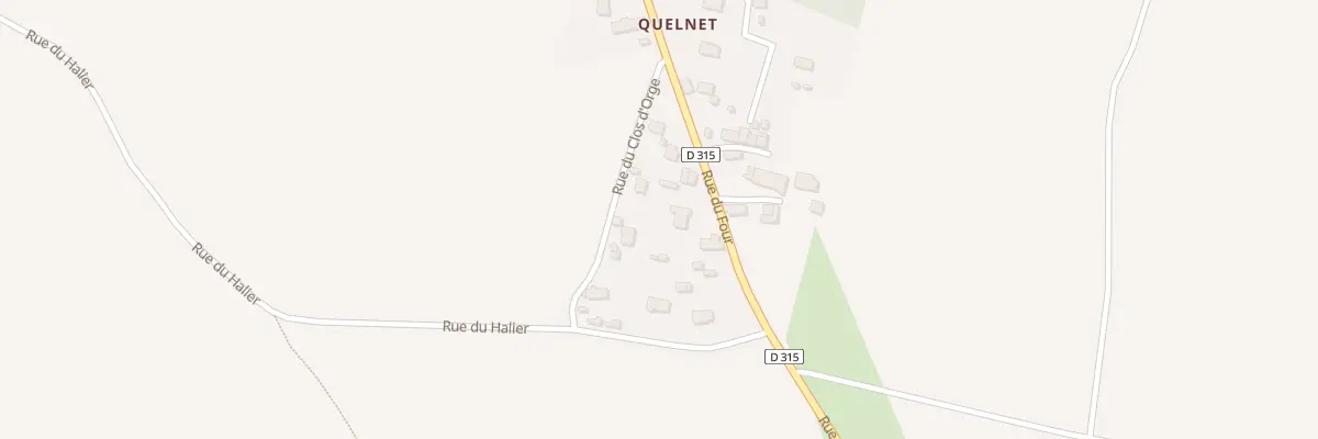 Plan du 9 Rue du Clos d’Orge à Férel