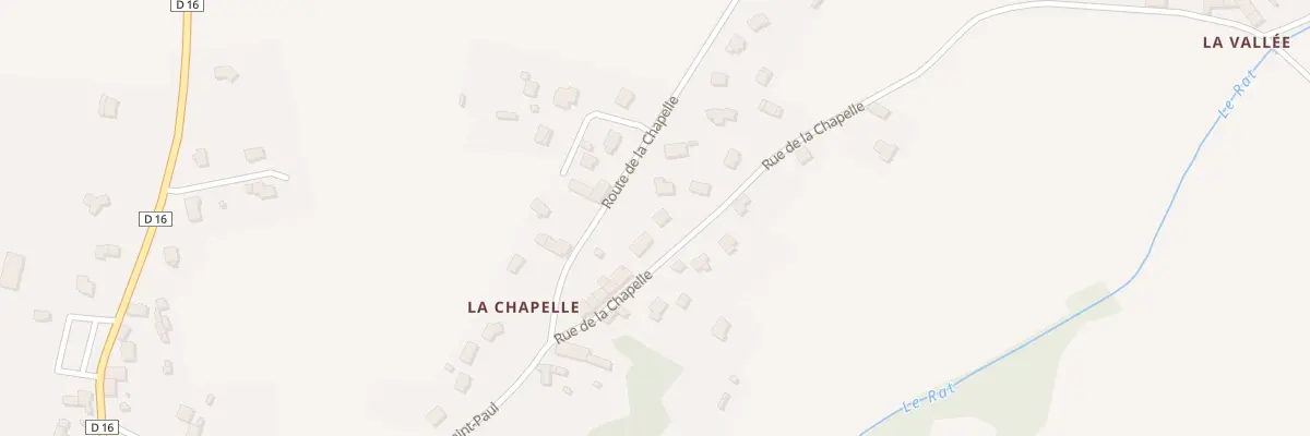 Plan du 21 La Chapelle à Pléboulle