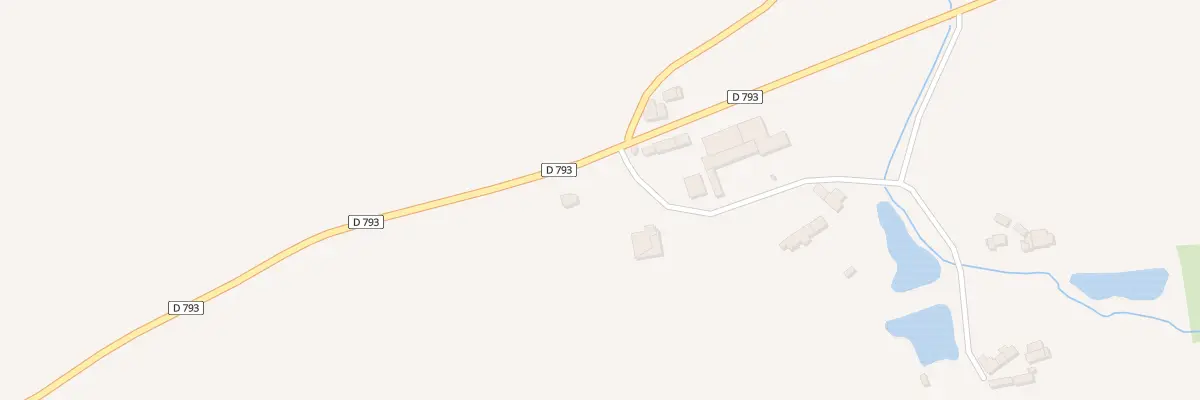 Plan du 2 Launay à Éréac