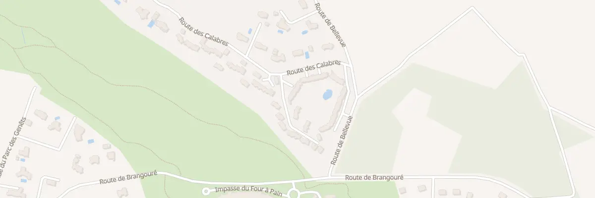Plan du 100 Rte des Calabres à Saint-André-des-Eaux