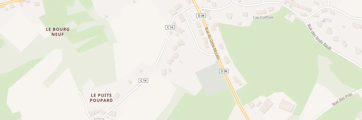 Plan du 9 Rue du Puits Coupard à Plévenon