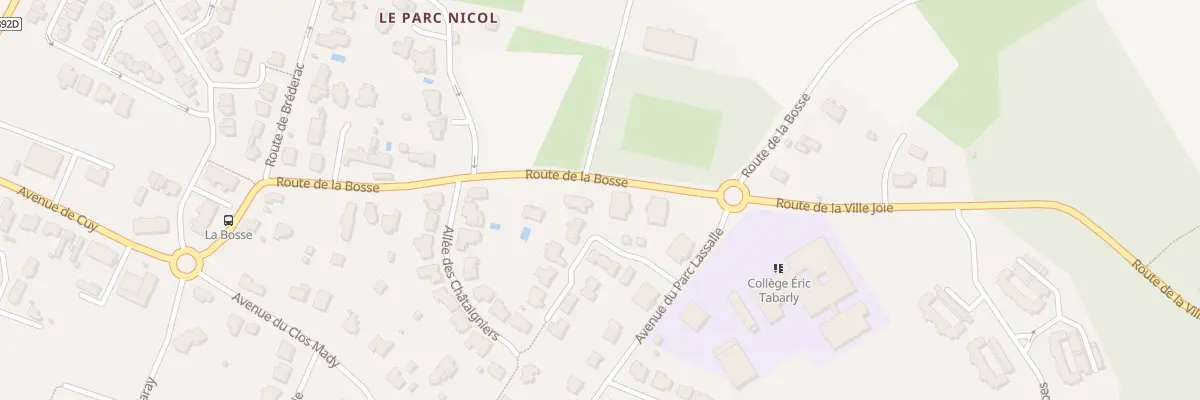Plan du 37 Av du Parc Lassalle à La Baule-Escoublac