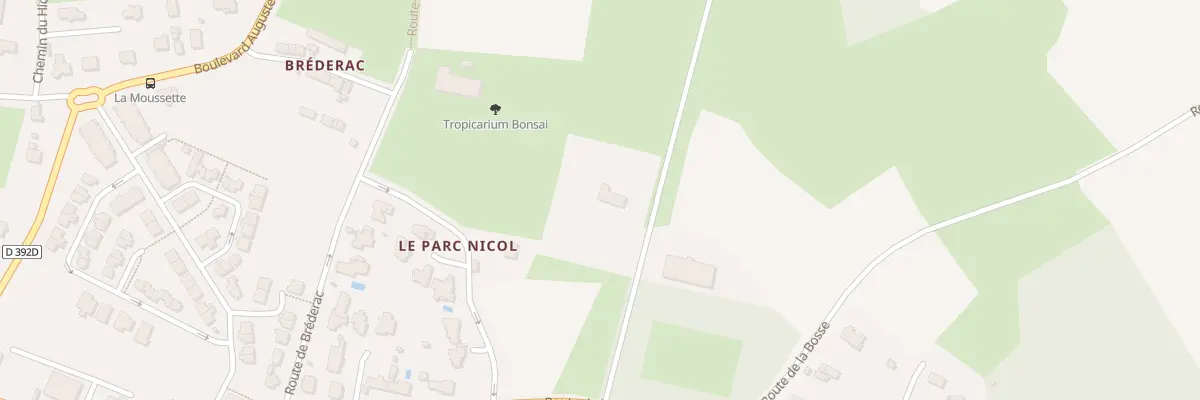 Plan du 13 Rte de la Bosse à La Baule-Escoublac