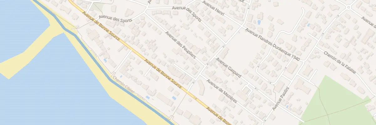 Plan du 22 Av des Peupliers à Pornichet