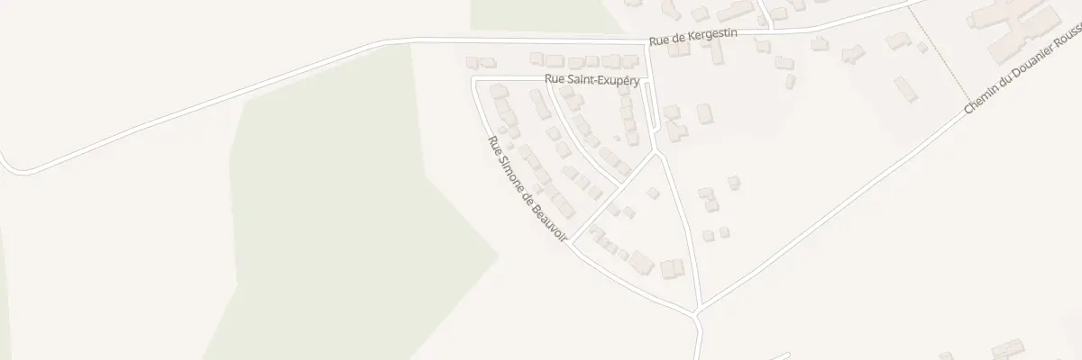 Plan du 20 Rue Simone de Beauvoir à Herbignac