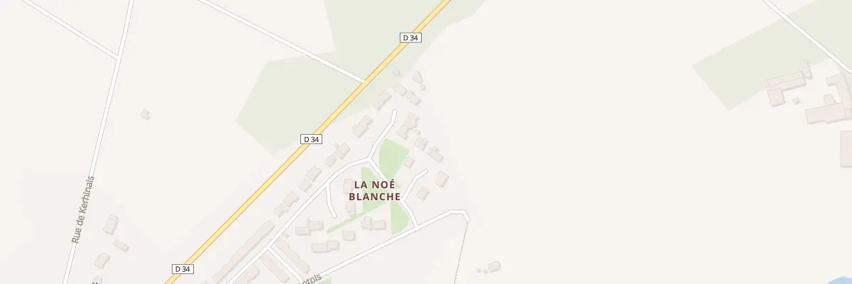 Plan du 49 Rue de la Noé Blanche à Férel