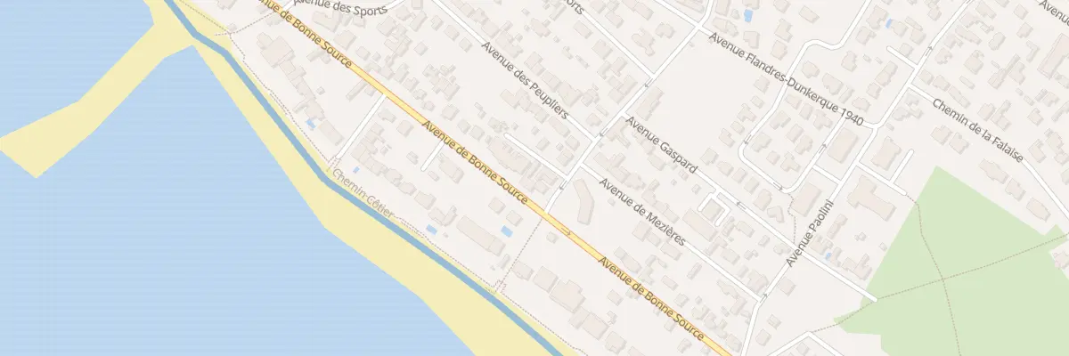 Plan du 61 Av de Bonne Source à Pornichet