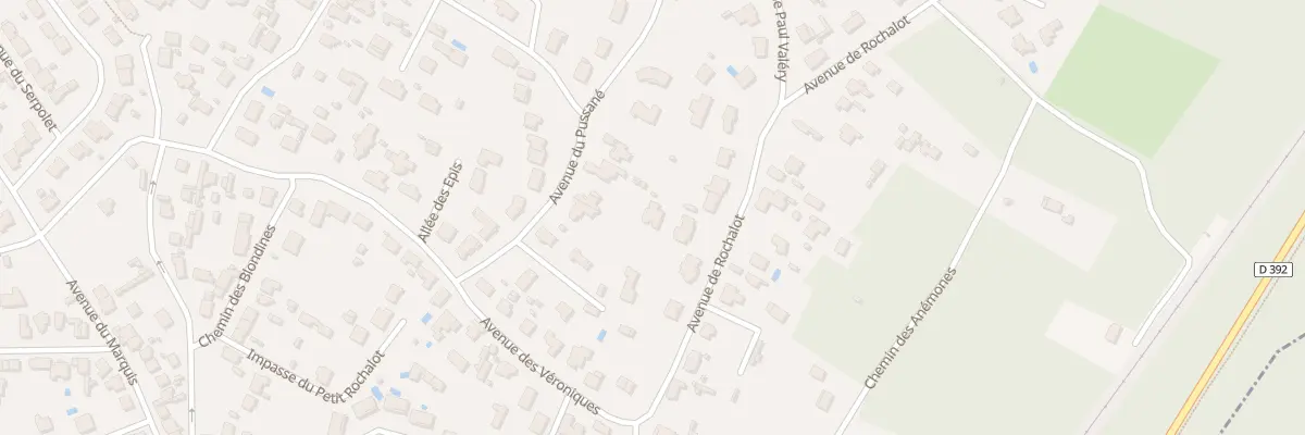 Plan du 7B Av de Rochalot à La Baule-Escoublac