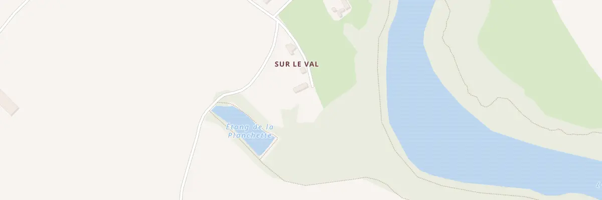 Plan du 7036 Sur le Val à Jugon-les-Lacs