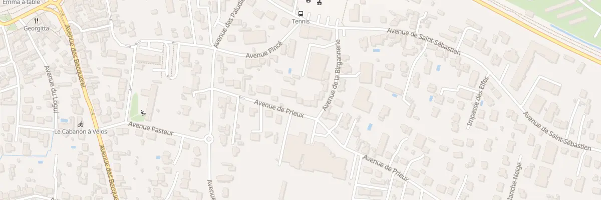 Plan du 47 Av de Prieux à Pornichet