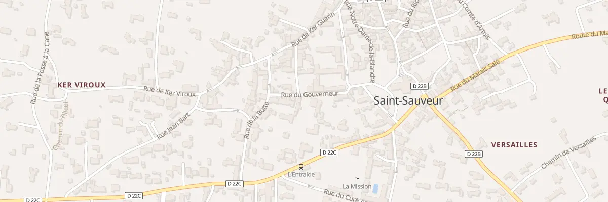 Plan du 9 Rue du gouverneur à L’Île-d’Yeu