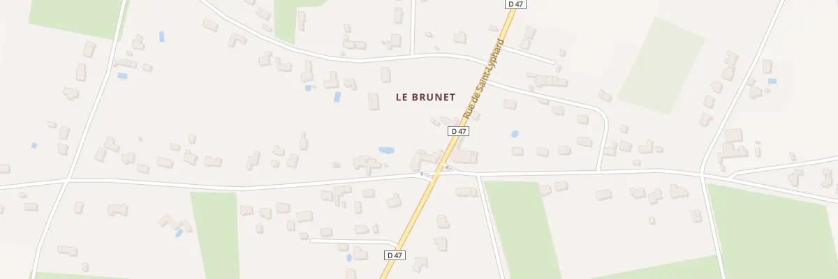 Plan du 247 Le Brunet à Saint-Lyphard