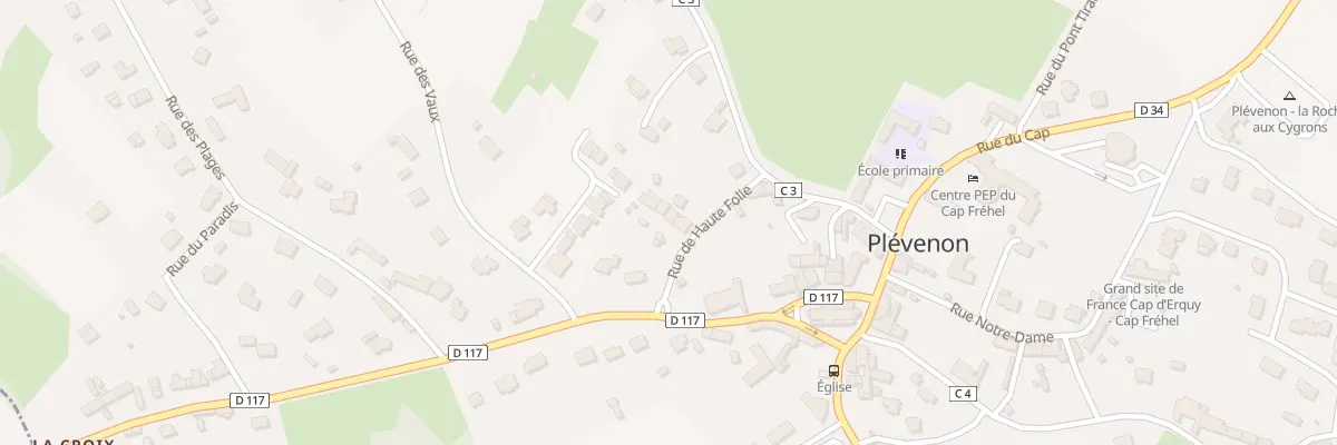 Plan du 3 Rue de la Haute Folie à Plévenon