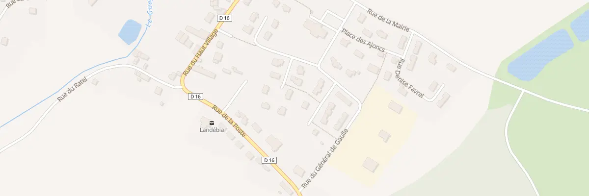 Plan du 5 Lot du Haut Village à Landébia