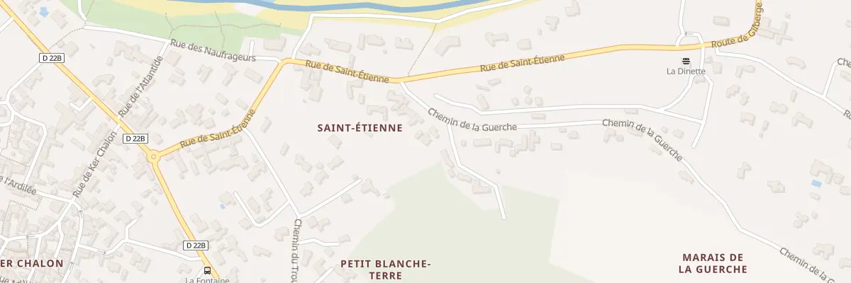 Plan du 12 Che de la Guerche à L’Île-d’Yeu