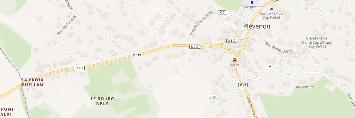 Plan du 11 Rue du Pont-pivert à Plévenon