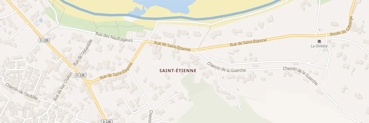 Plan du 54 Rue de saint-étienne à L’Île-d’Yeu