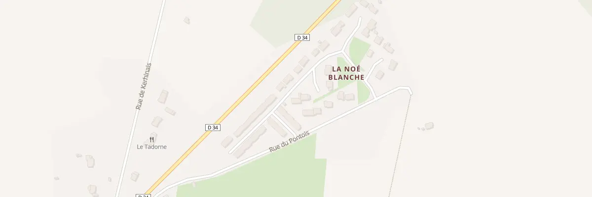 Plan du 31 Rue de la Noé Blanche à Férel