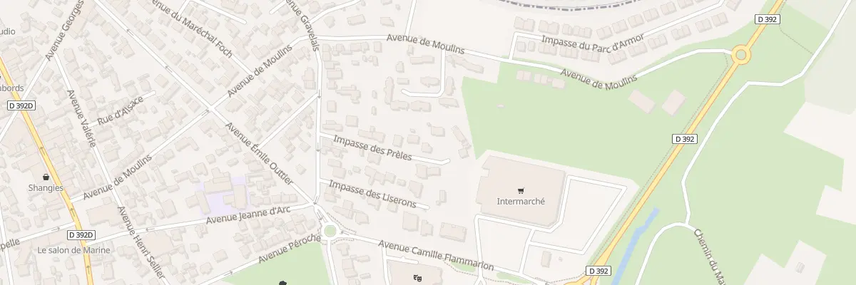 Plan du 12 Imp des Prèles à Pornichet