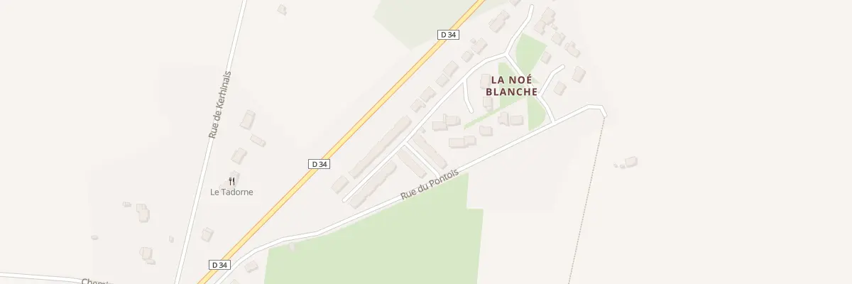 Plan du 29 Rue de la Noé Blanche à Férel