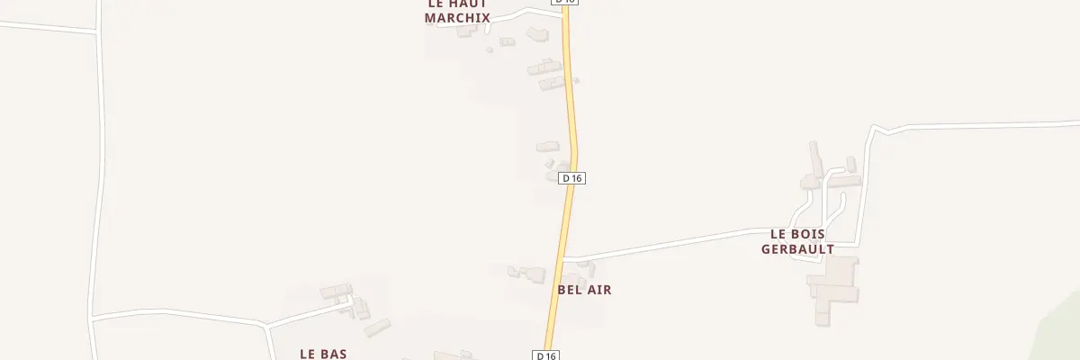 Plan du 5127 La Priouté à Ruca