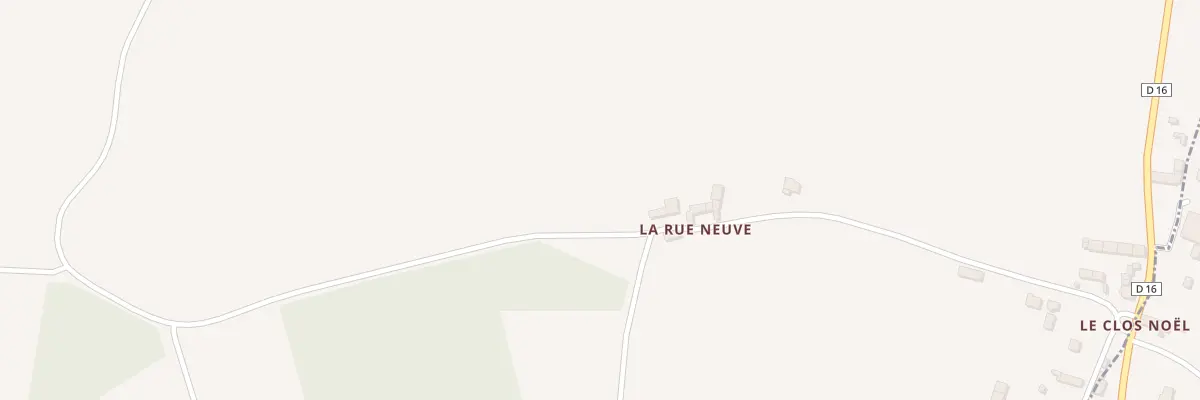 Plan du 5157 La Rue Neuve à Ruca