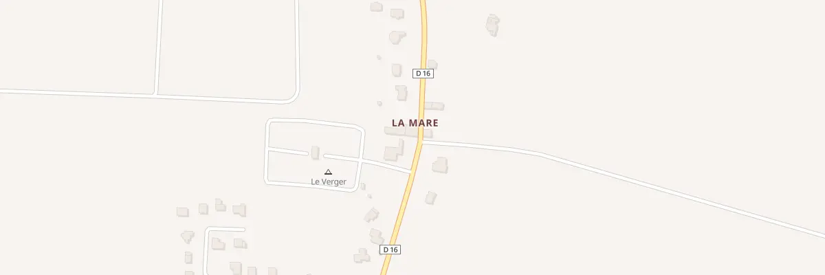 Plan du 5061 La Mare à Ruca