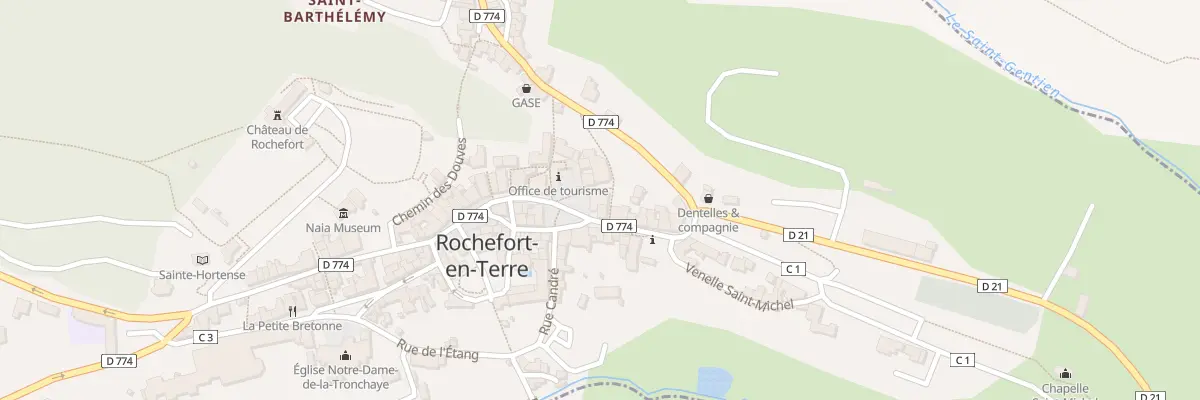 Plan du 1 Ven de la Petite Charriere à Rochefort-en-Terre