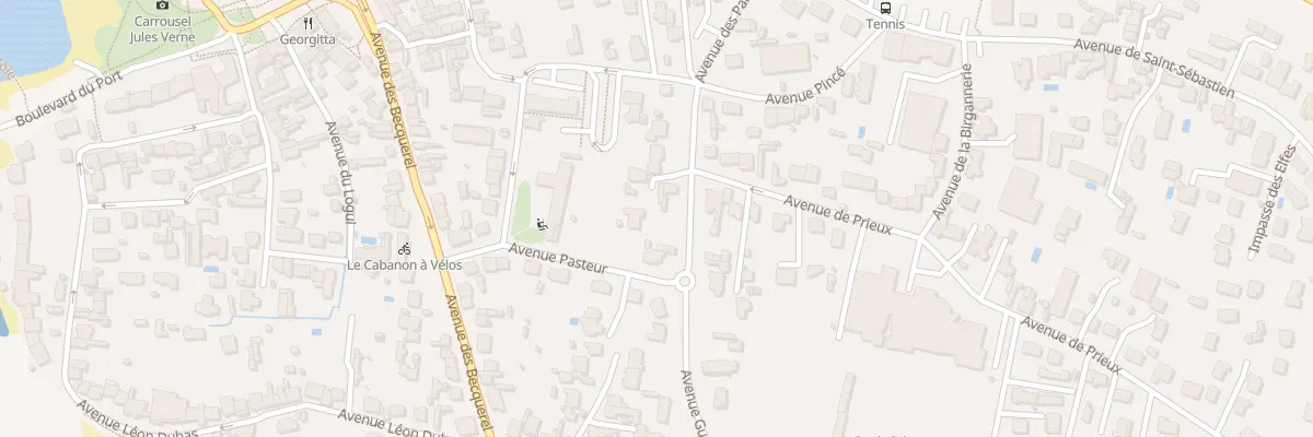 Plan du 36 Av de Prieux à Pornichet