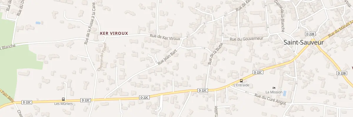 Plan du 3 Rue jean bart à L’Île-d’Yeu