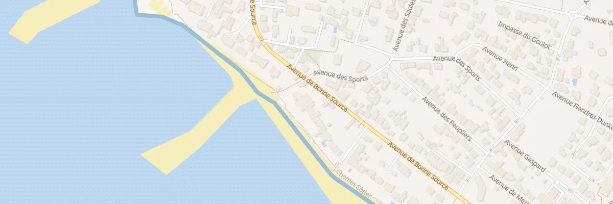 Plan du 24 Av de Bonne Source à Pornichet