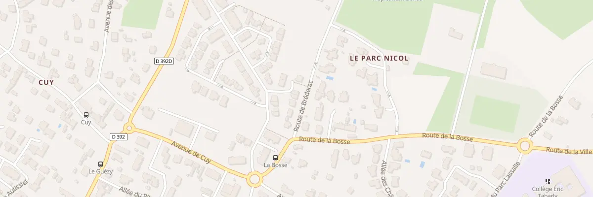 Plan du 4 Av Charlotte à La Baule-Escoublac