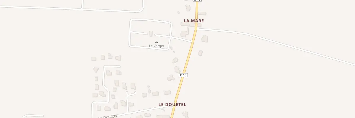Plan du 5134F Le Douetel à Ruca